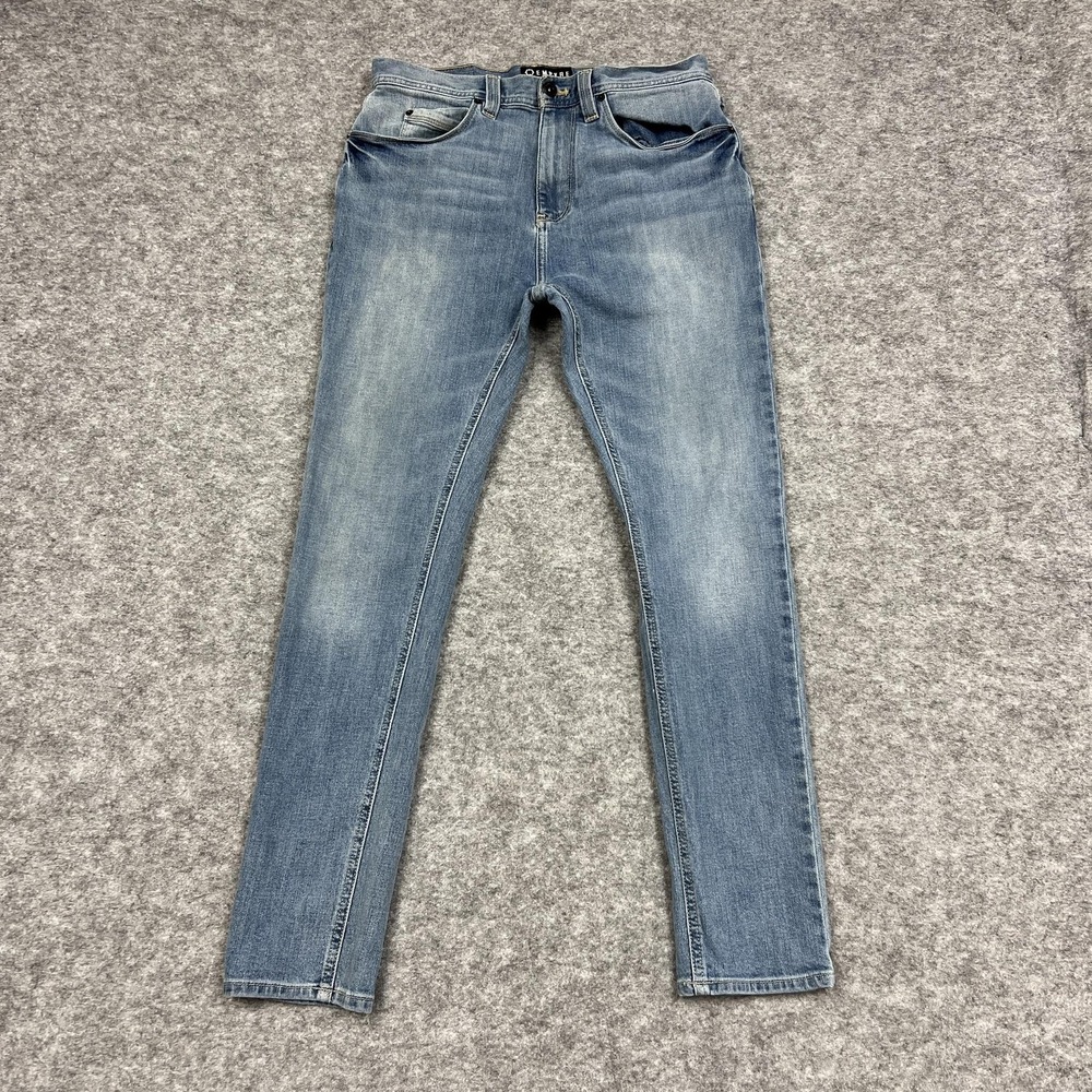 Empyre Verge Jeans Womens 30x28 Blue Skinny Slim Stretch Denim Pants Medium Wash